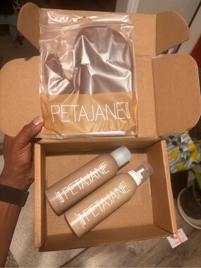 Petajane Bronzing Mousse & Applicator Set - Medium
